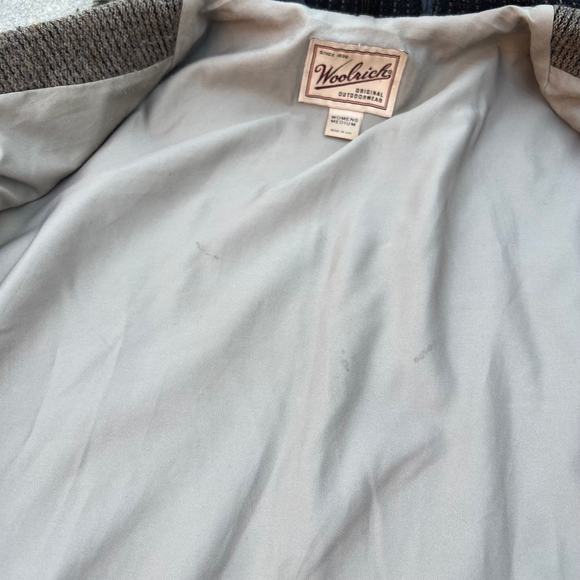 Woolrich Snowflake Fair Isle Wool Blend Jacket Sz M - Picture 10 of 16